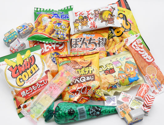 21 pcs Japan snacks Assorted Mixed Variety