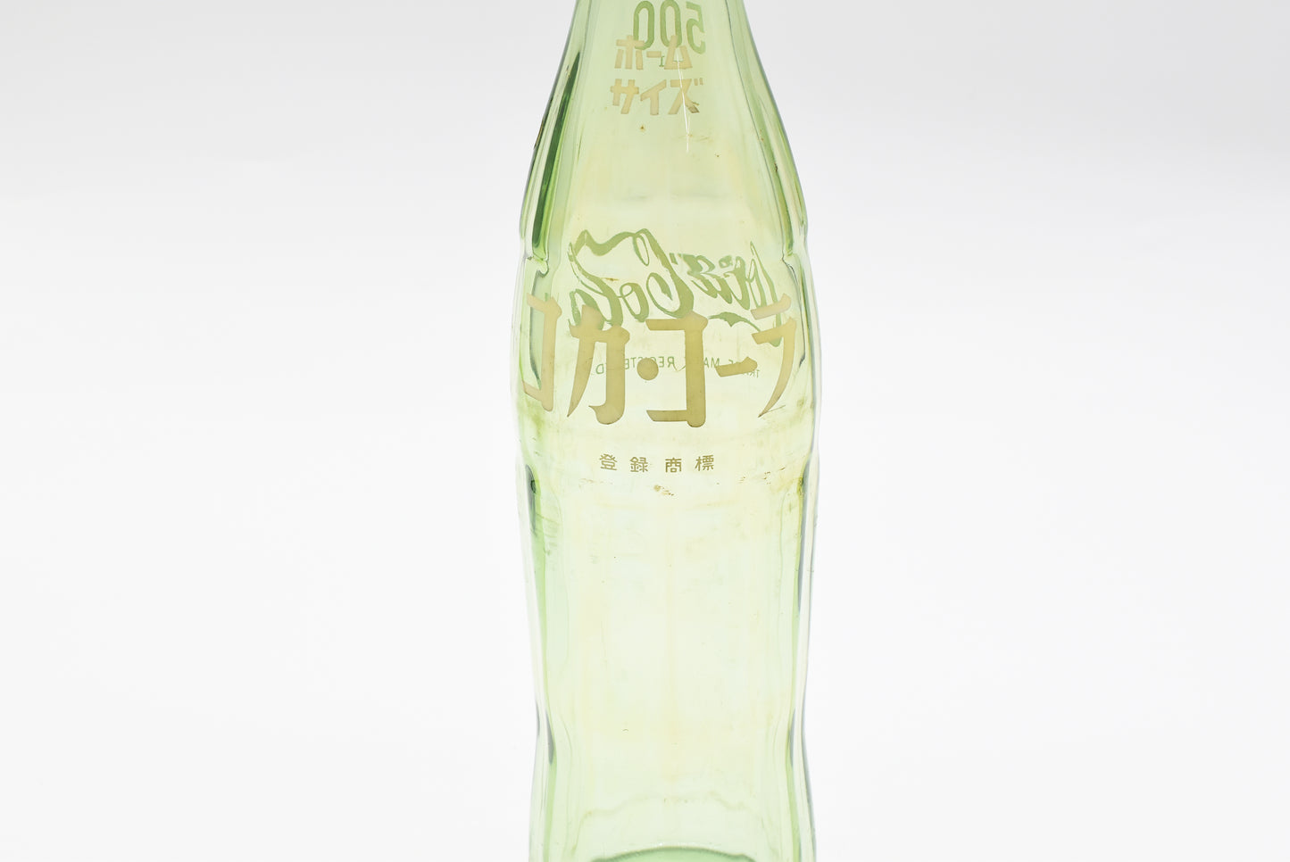 Japan Coca Cola vintage bottle 500ml around H28cm with major scratches and dirt #A