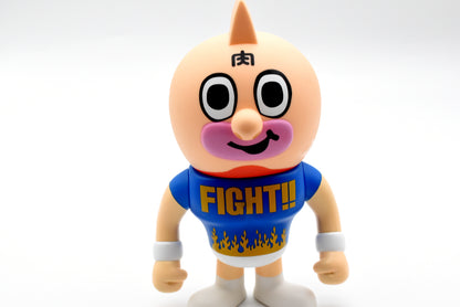 Japan Anime KINNIKUMAN Figure Sofvi "KINNIKUMAN FIGHT!! shrit" retro vintage major scratches and dirt