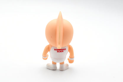 Japan Anime KINNIKUMAN Figure Sofvi "KINNIKUMAN white shirt" retro vintage major scratches and dirt