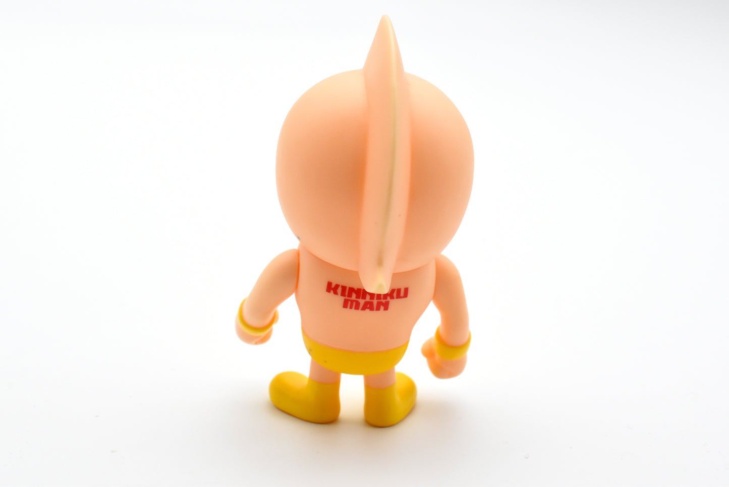 Japan Anime KINNIKUMAN Figure Sofvi "KINNIKUMAN yellow shirt" retro vintage major scratches and dirt