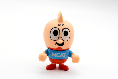 Japan Anime KINNIKUMAN Figure Sofvi "Meat" retro vintage major scratches and dirt