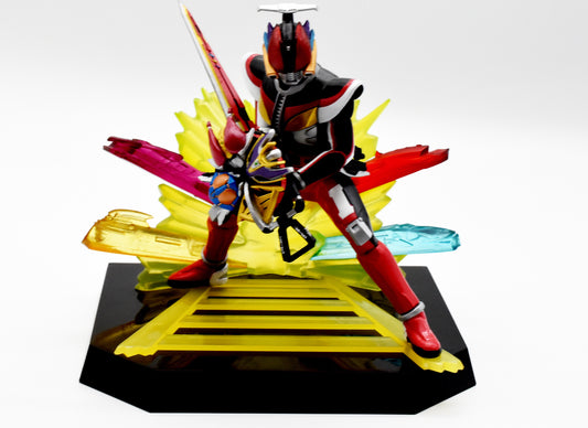 Japan Kamen Rider Den-ou Mask Rider Figure 10 years anniversary first prize retro vintage minor scratches and dirt