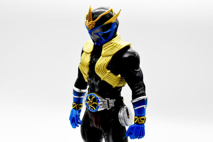 Japan big size Kamen Rider Mask Rider Ibuki color black Sofvi Figure retro vintage major scratches and dirt