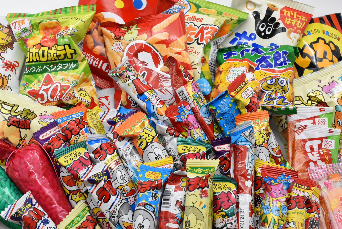 Mega pack! 72pcs snacks, 36 Umaibo and 26 variety Japan snacks Assorted Mixed