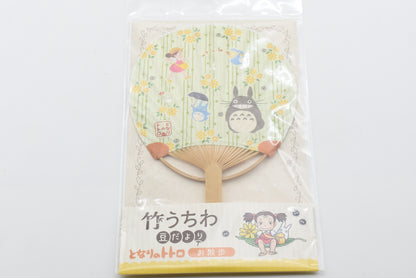STUDIO GHIBLI My Neighbor Totoro Small type bamboo hand fan