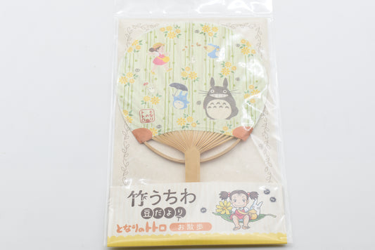 STUDIO GHIBLI My Neighbor Totoro Small type bamboo hand fan