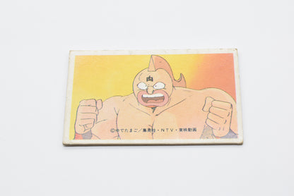 Japan Anime KINNIKUMAN menko card Kinnikuman retro vintage major scratches and dirt #0054
