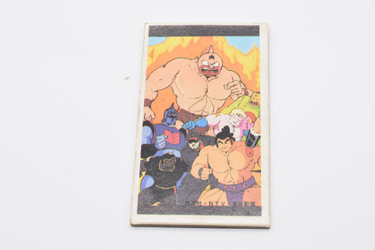 Japan Anime KINNIKUMAN menko card Kinnikuman retro vintage major scratches and dirt #0056