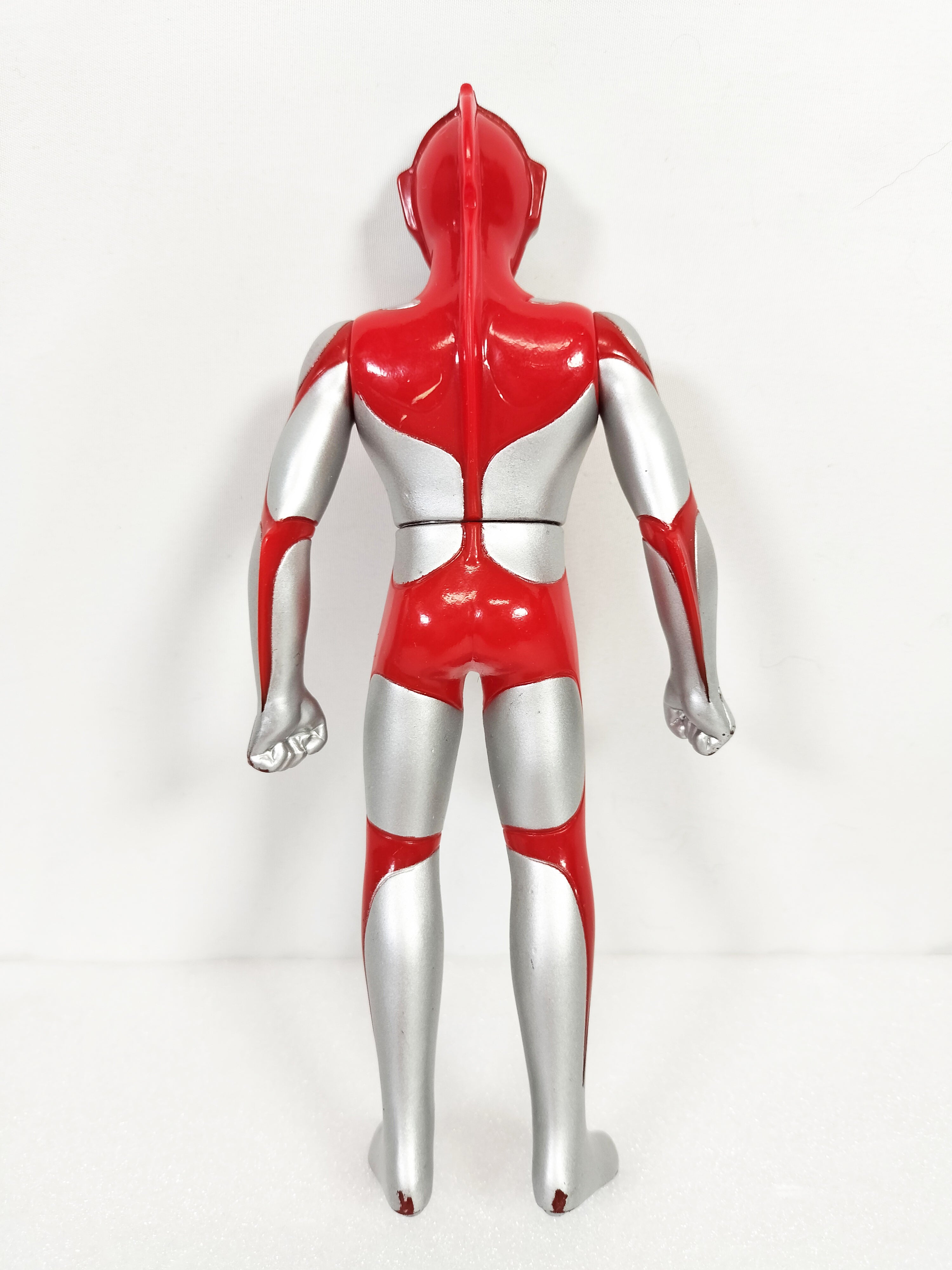 Ultraman Powered Made in Japan Height about 17cm Sofvi Figure retro vintage  major scratches and dirt