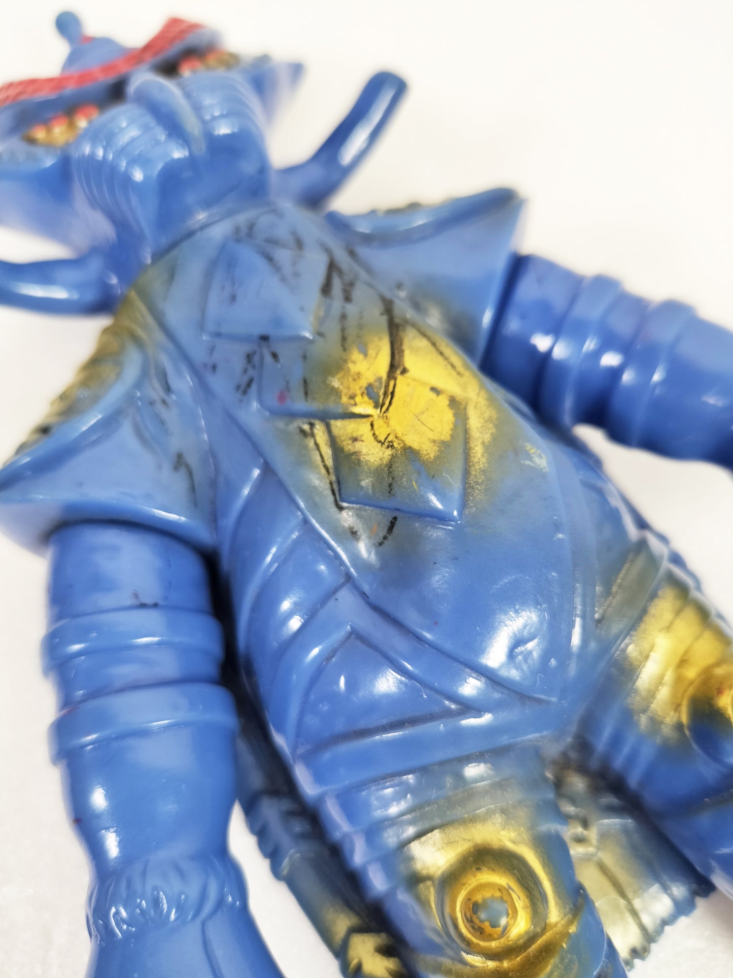 Alien Temperer Made in Japan Height about 16cm Sofvi Figure retro vintage major scratches and dirt