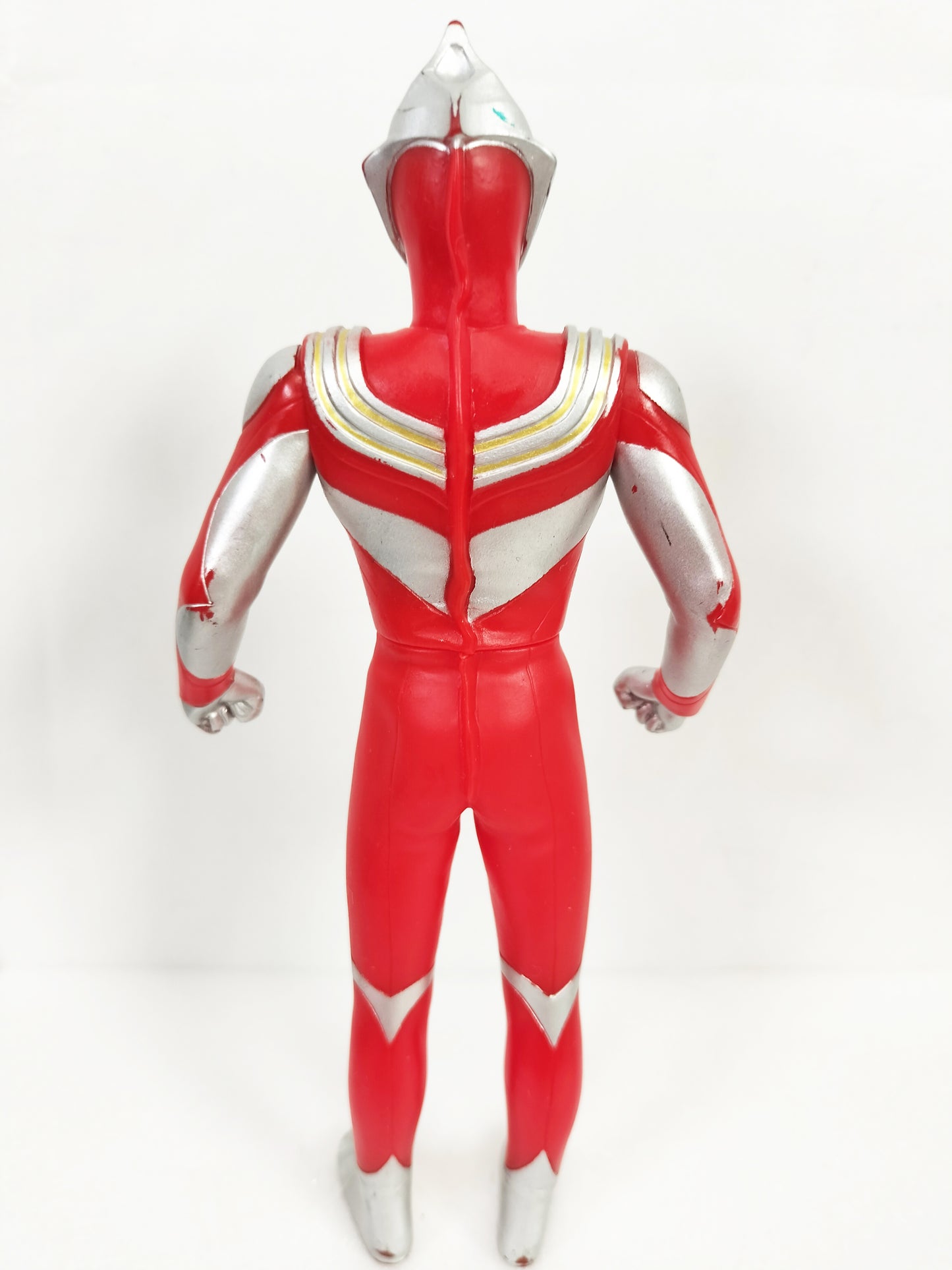 Ultraman Tiga Made in China Height about 17cm Sofvi Figure retro vintage major scratches and dirt
