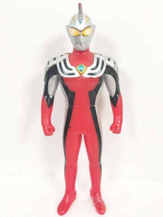 Ultraman Justice Made in China Height about 16cm Manufactured in 2002 Sofvi Figure retro vintage major scratches and dirt