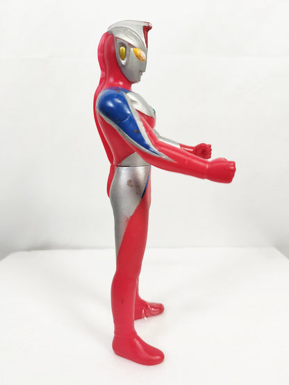 Ultraman Cosmos Made in China Height about 16cm Manufactured in 2001 Sofvi Figure retro vintage major scratches and dirt