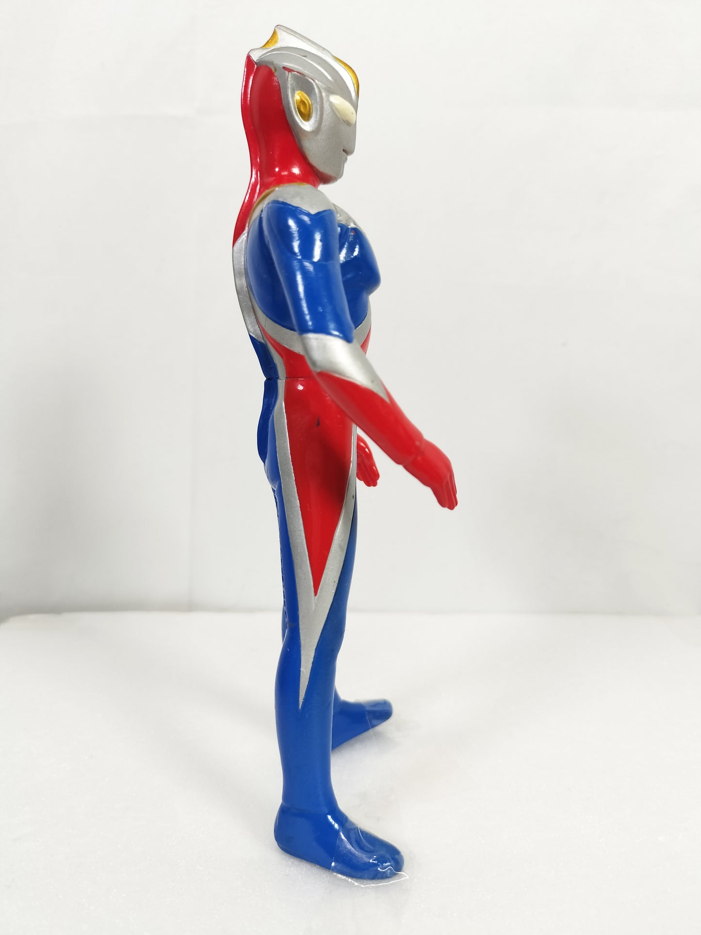 Ultraman Cosmos (Eclipse Mode) Made in China Height about 15.5cm Manufactured in 2002 Sofvi Figure retro vintage major scratches and dirt