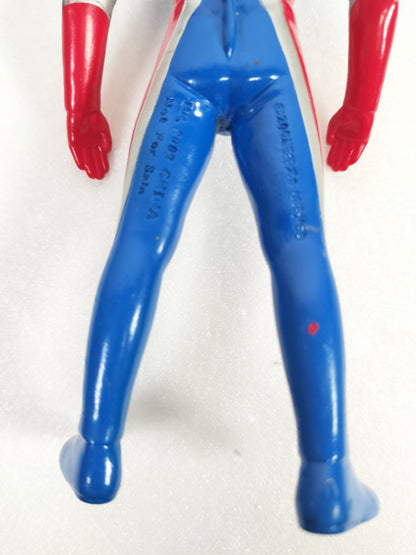 Ultraman Cosmos (Eclipse Mode) Made in China Height about 15.5cm Manufactured in 2002 Sofvi Figure retro vintage major scratches and dirt