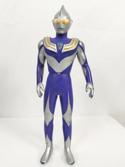 Ultraman Tiga (Sky type) Made in China Height about 17cm Manufactured in 2000 Sofvi Figure retro vintage major scratches and dirt