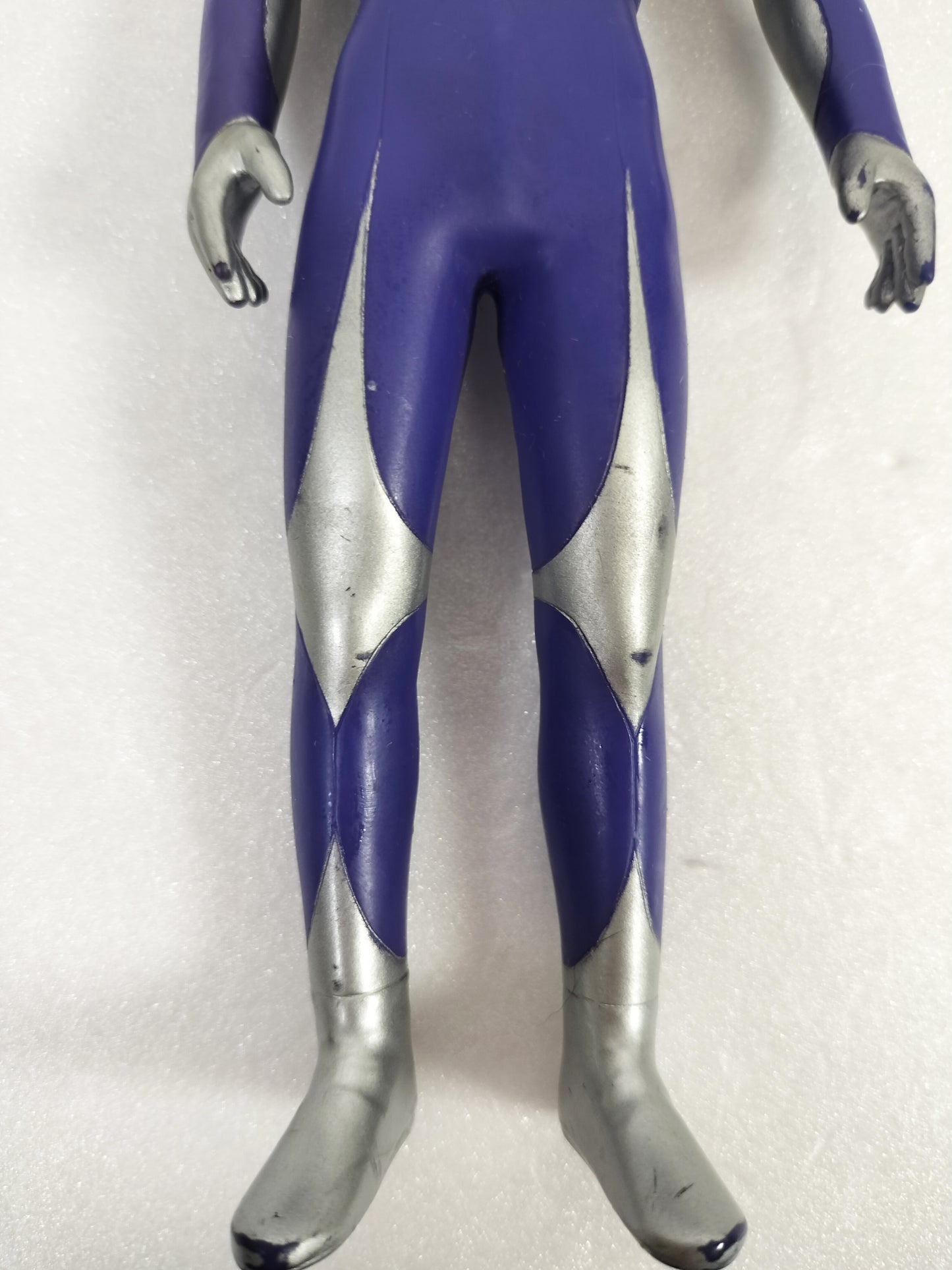 Ultraman Tiga (Sky type) Made in China Height about 17cm Manufactured in 2000 Sofvi Figure retro vintage major scratches and dirt