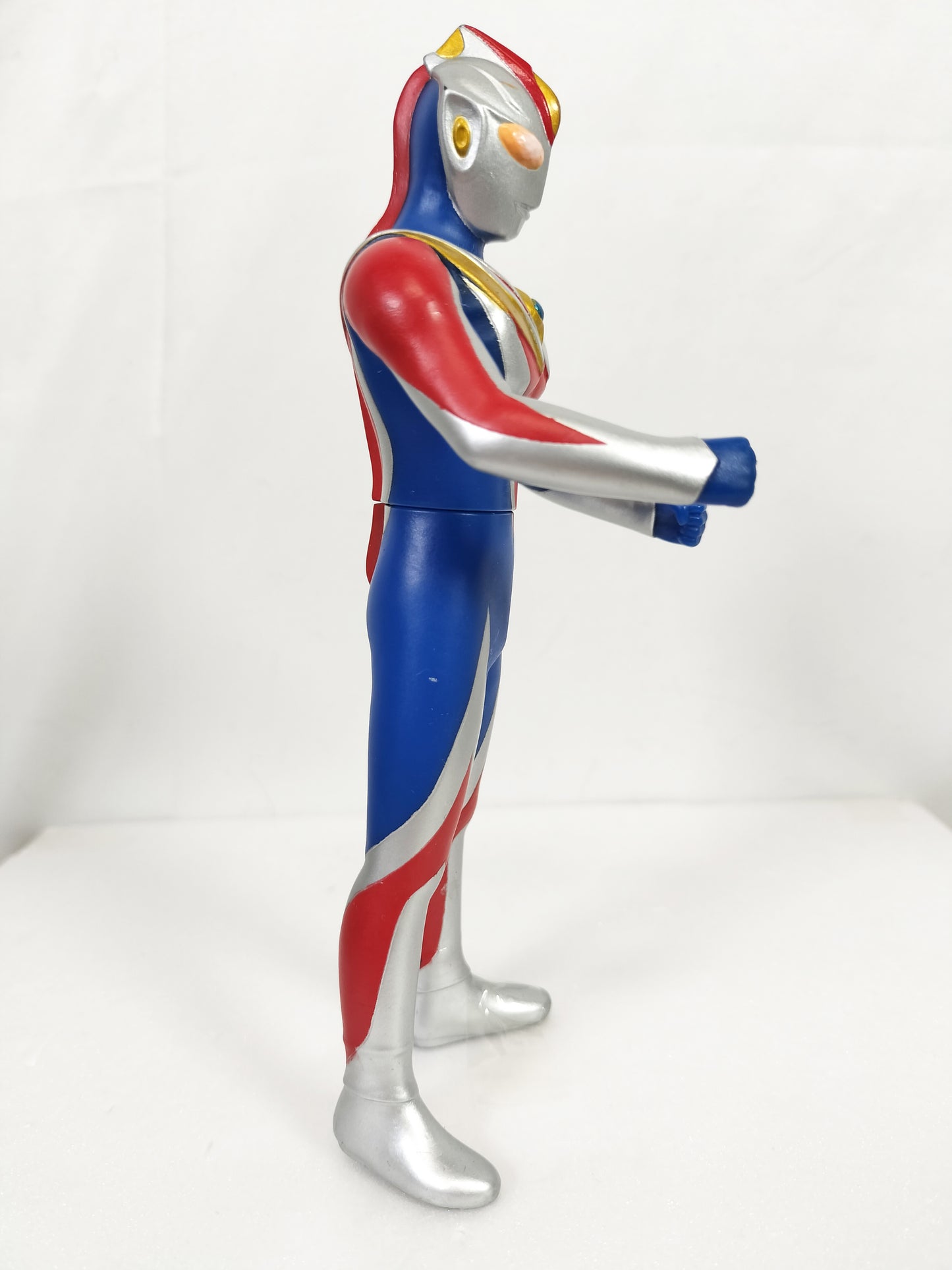 Ultraman Cosmos (Future Mode) Made in China Height about 16cm Manufactured in 2003 Sofvi Figure retro vintage major scratches and dirt