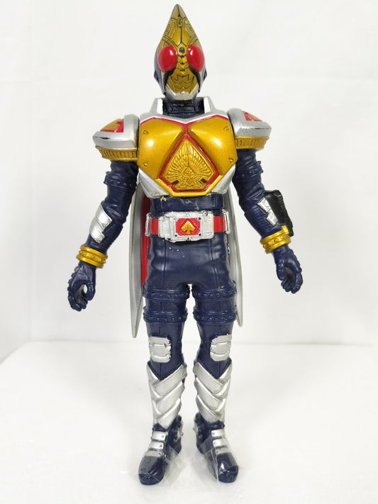 Kamen Rider Blade (Jack Form) Mask Rider Made in China Height about 17.5cm Manufactured in 2003 Sofvi Figure retro vintage major scratches and dirt
