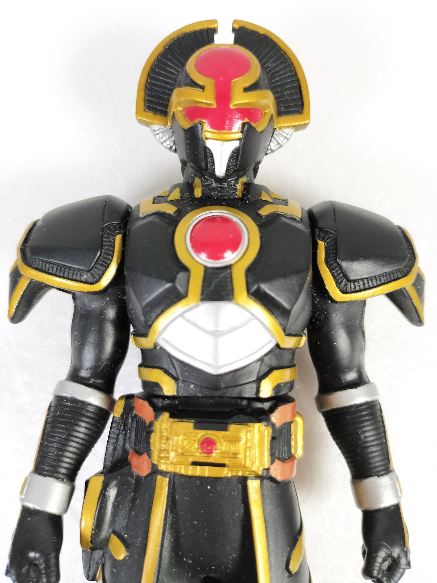 Kamen Rider Ogre Mask Rider Made in China Height about 17cm Manufactured in 2004 Sofvi Figure retro vintage major scratches and dirt