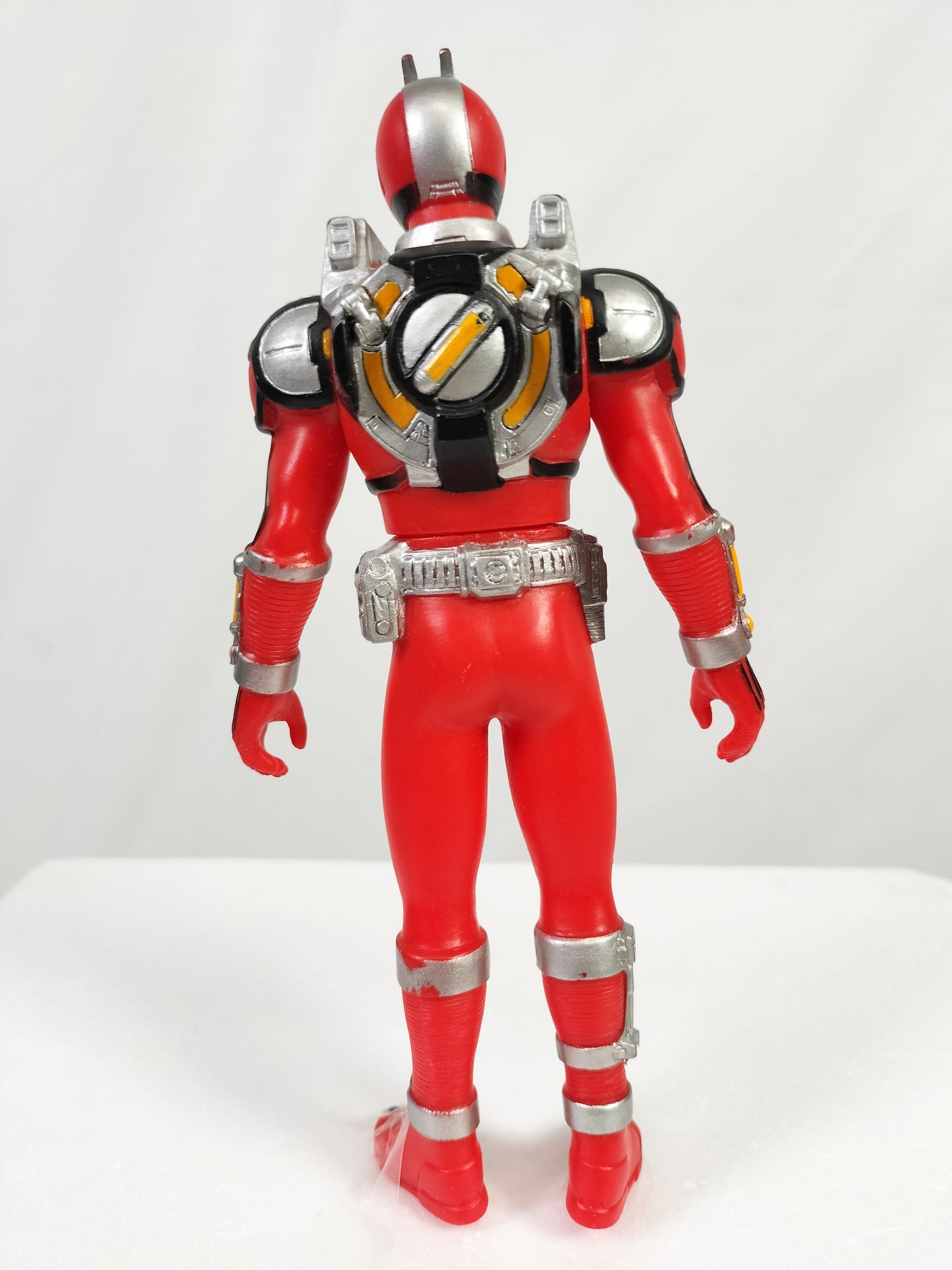 Kamen Rider 555 (Blaster Form) Made in China Height about 17cm Manufactured in 2003 Sofvi Figure retro vintage major scratches and dirt