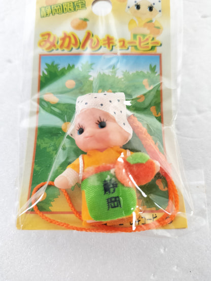 Kewpie Strap Shizuoka Prefucture version "Orange Kewpie" vintage