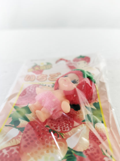 Kewpie Strap Tochigi Prefecture version "Strawberry Kewpie" vintage