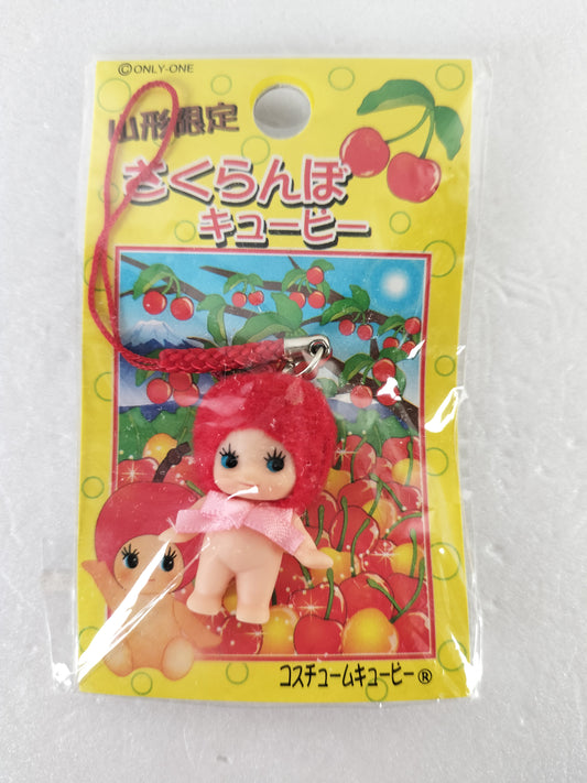 Kewpie Strap Yamagata Prefecture version "Cherry Kewpie" vintage