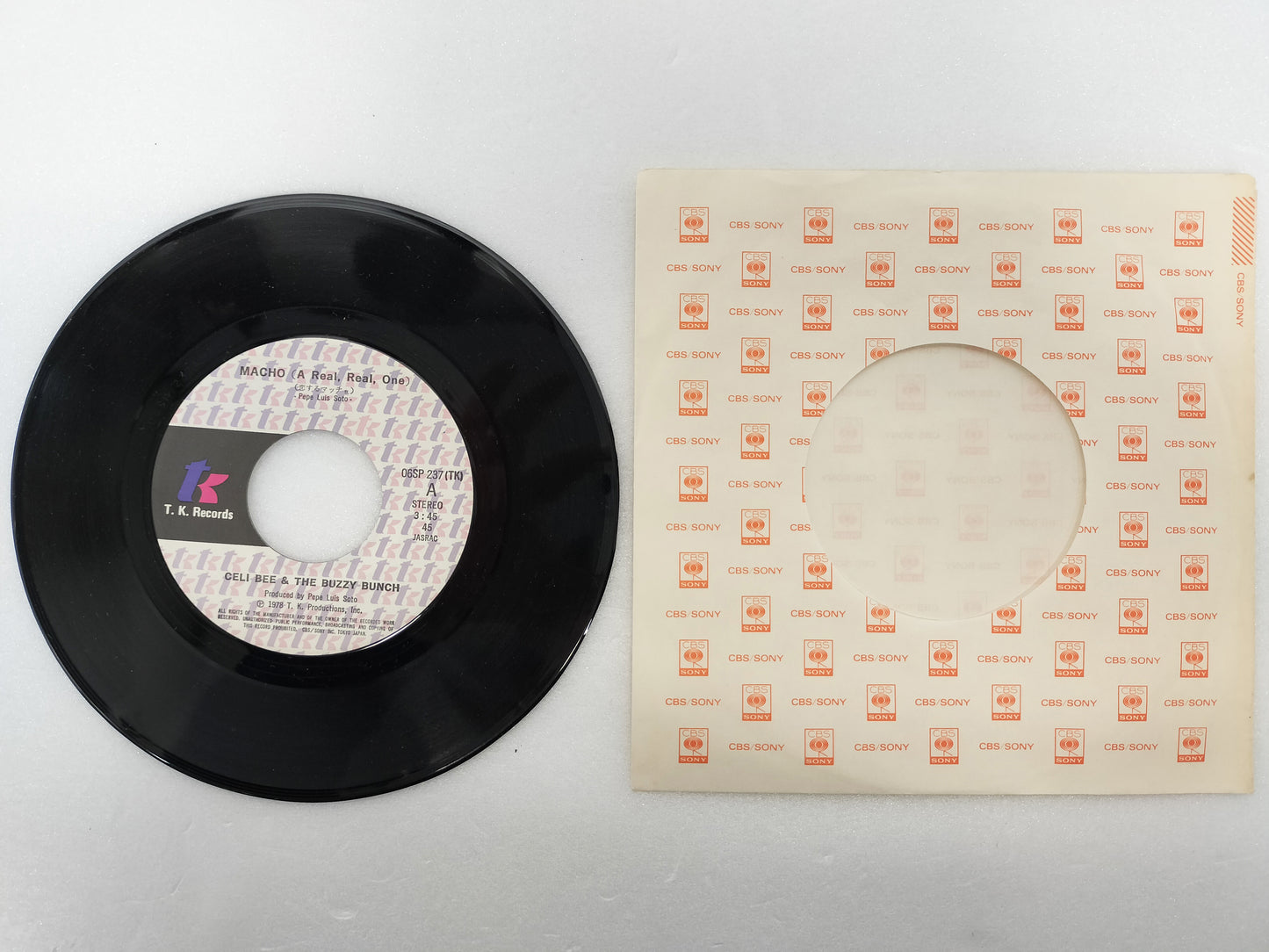 1978 Koi Suru Macho Seri Bee & Buzzy Bunch B: Alternating Currents Japanese record vintage