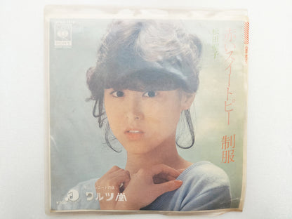 1982 Seiko Matsuda Red Sweet Pea B: Uniform Japanese record vintage